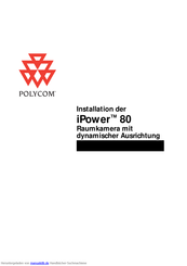 Polycom iPower 80 Installationsanleitung