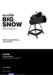 EuroLite BIG SNOW Bedienungsanleitung