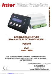 Inter Electronics IE-73 Bedienungsanleitung
