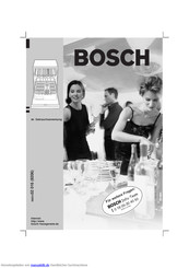 Bosch SGI43E15EU Gebrauchsanweisung