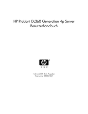 HP ProLiant DL360 Generation 4p Benutzerhandbuch