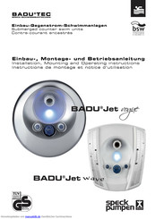 Badu Tec BADU Jet wave Einbau-, Montage- Und Betriebsanleitung