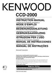 Kenwood Ccd-2000 Bedienungsanleitung