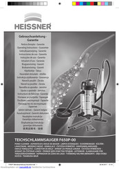 HEISSNER F650P-00 Gebrauchsanleitung Und Garantie