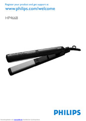 Philips HP4668 Bedienungsanleitung