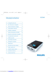 Philips SCE7640 Bedienungsanleitung
