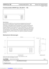 Lutron GRAFIK Eye QS Serie Handbuch
