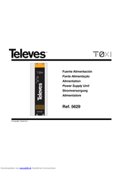 Televes T-OX Serie Bedienungsanleitung