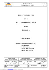 Brüggemann 11 Serie Gerätehandbuch