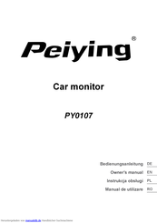 Peiying PY0107 Bedienungsanleitung