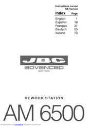 jbc Advanced series Bedienungsanleitung