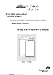 Chaffoteaux & Maury Calydra delta 2.28 FF Installationsanleitung