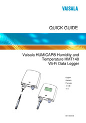 Vaisala HUMICAP HMT140 Handbuch