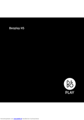 B&O Play Beoplay H5 Handbuch