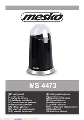 Mesko MS 4473 Bedienungsanweisung