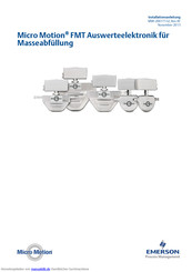 Emerson Micro Motion FMT Installationsanleitung