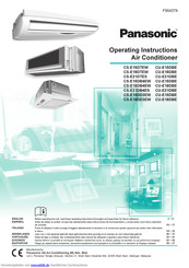 Panasonic CU-E series Handbuch
