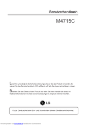 LG M4715C Benutzerhandbuch