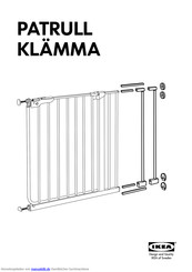 IKEA PATRULL KLÄMMA Montageanleitung