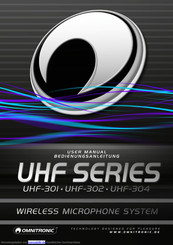 Omnitronic UHF-302 Bedienungsanleitung