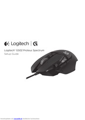 Logitech G G502 HERO Installationsanleitung