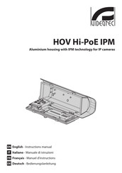 Videotec HOV Hi-PoE IPM Bedienungsanleitung