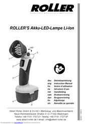 Roller 175200 Originalbetriebsanleitung