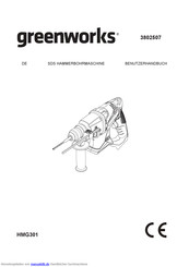 GreenWorks HMG301 Benutzerhandbuch