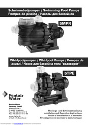 Pentair Water 5TPE Montage- Und Betriebsanweisung