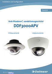 Dallmeier electronic DDF3000APV Bedienungsanleitung