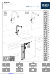 Grohe RED DUO 30 083 Montageanleitung