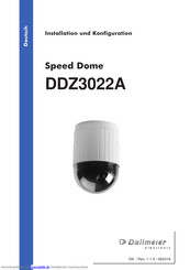 Dallmeier electronic DDZ3022A Installation Und Konfiguration