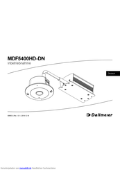 Dallmeier electronic MDF5400HD-DN Inbetriebnahme Und Montage