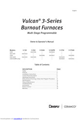 DENTSPLY Vulcan 3-550PD Bedienungshandbuch