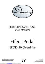 Dimavery EPOD-50 Overdrive Bedienungsanleitung