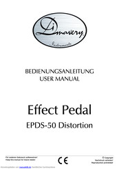 Dimavery EPDS-50 Distortion Bedienungsanleitung