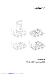 Ebro EBI IF-series Handbuch