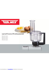 TurMix varioTronic Professional Bedienungsanleitung