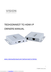 Vision TECHCONNECT TC-HDMIIP Bedienungsanleitung