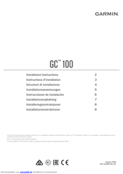 Garmin GC 100 Installationsanweisungen