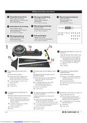 concept 2 SkiErg Montageanleitung
