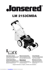 Jonsered LM 2153CMDA Anleitungshandbuch