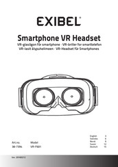 Exibel VR-F601 Bedienungsanleitung