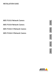 Axis P3364-V Installationsanleitung