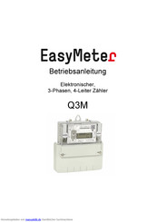 EasyMeter Q3M Betriebsanleitung