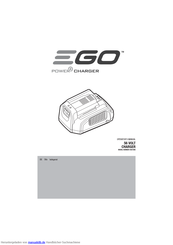Ego Power+ CH2100E Bedienungsanleitung
