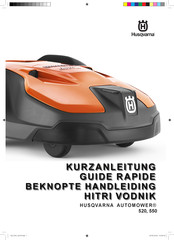 Husqvarna AUTOMOWER 520 Kurzanleitung