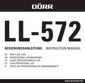 Dorr LL-572 Bedienungsanleitung