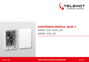 Telenot UMB 122 uP Technische Beschreibung