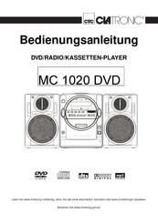 Clatronic MC 1020 DVD Bedienungsanleitung